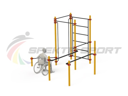 Купить Спортивный комплекс для инвалидов-колясочников WRK-D18_76mm в Орске 