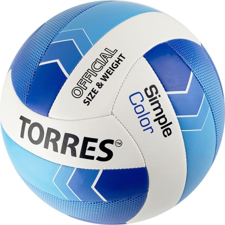 Купить Мяч волейбольный Torres Simple Color любительский р.5 в Орске 
